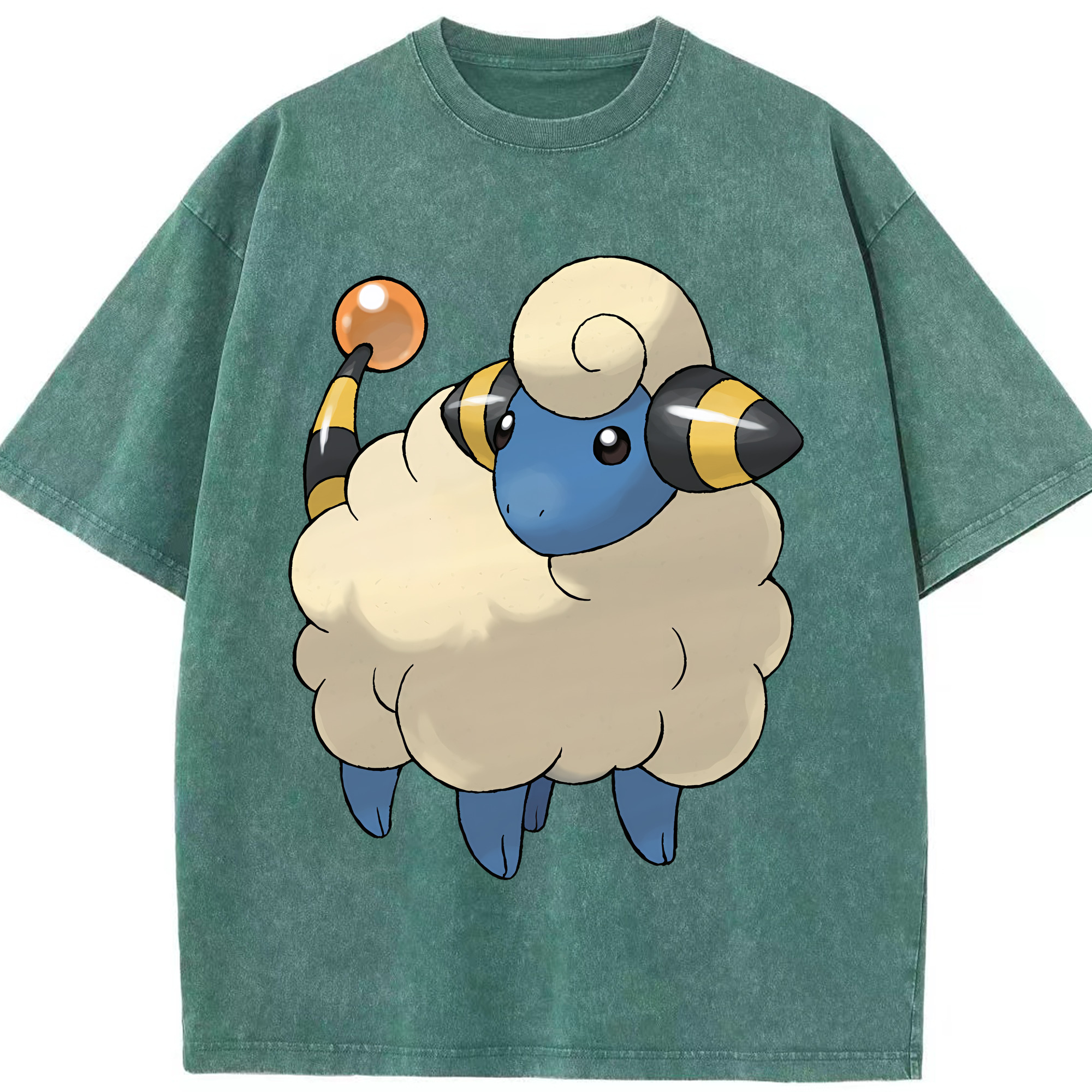 （画像用） ポケットモンスター Pokémon 綿100% ヴィンテージ風 半袖Tシャツ（フロントプリント）